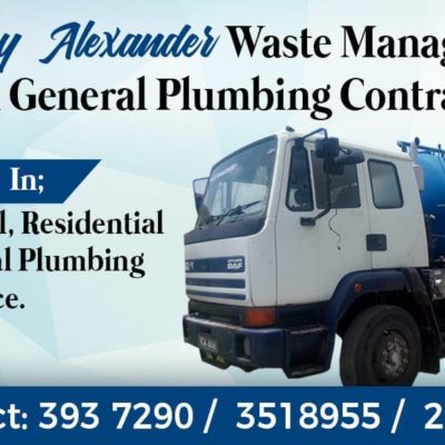 Anthony Alexander Waste Management And General Plumbing Contractor