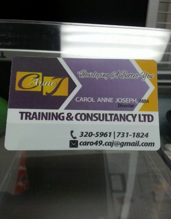 CAnneJ Training and Consultancy Ltd
