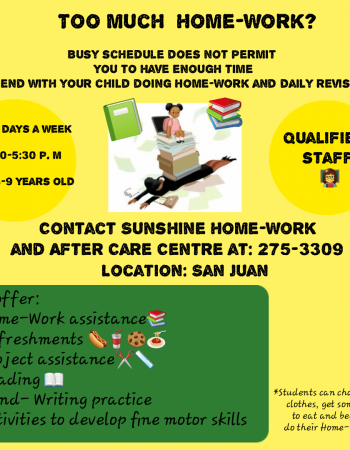 Sunshine's Home-work and After Care Center
