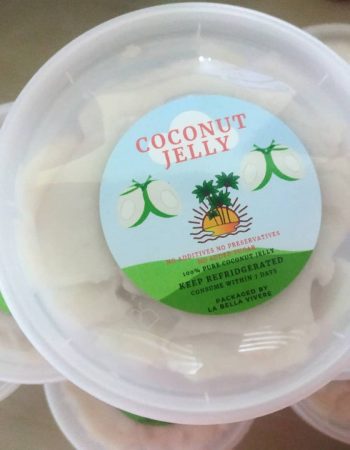 Coconut water and coconut jelly