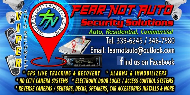 Fear Not Auto Security Solutions